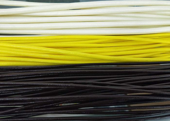 Fiberglass sleeving coated with acrylic resin