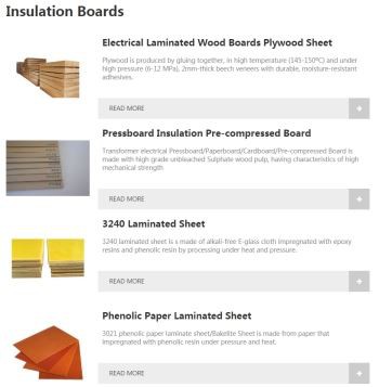 Products Of Our Company About Insulation Boards