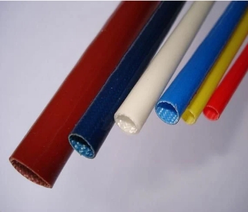 Low Price Silicone Fiberglass Braided Sleeve with Different Inner Diameter