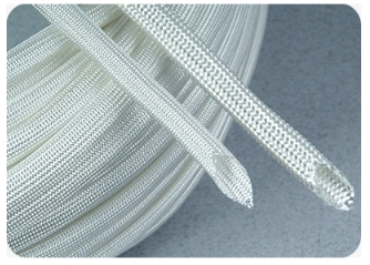 High Temperature Resistant Flexible Silicone Coated Braided Glass Fiber Sleeve