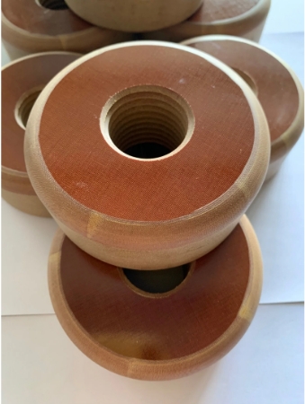 Plywood Electrical Insulation Compressed Laminated Nuts for Oil Transformer Parts