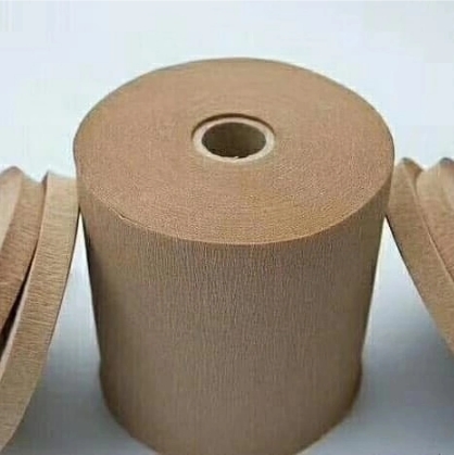 High-Quality Insulation Kraft Crepe Paper in Roll/Pad/Tube Miki Crepe Paper