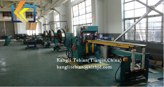 Amorphous alloy iron core shear line